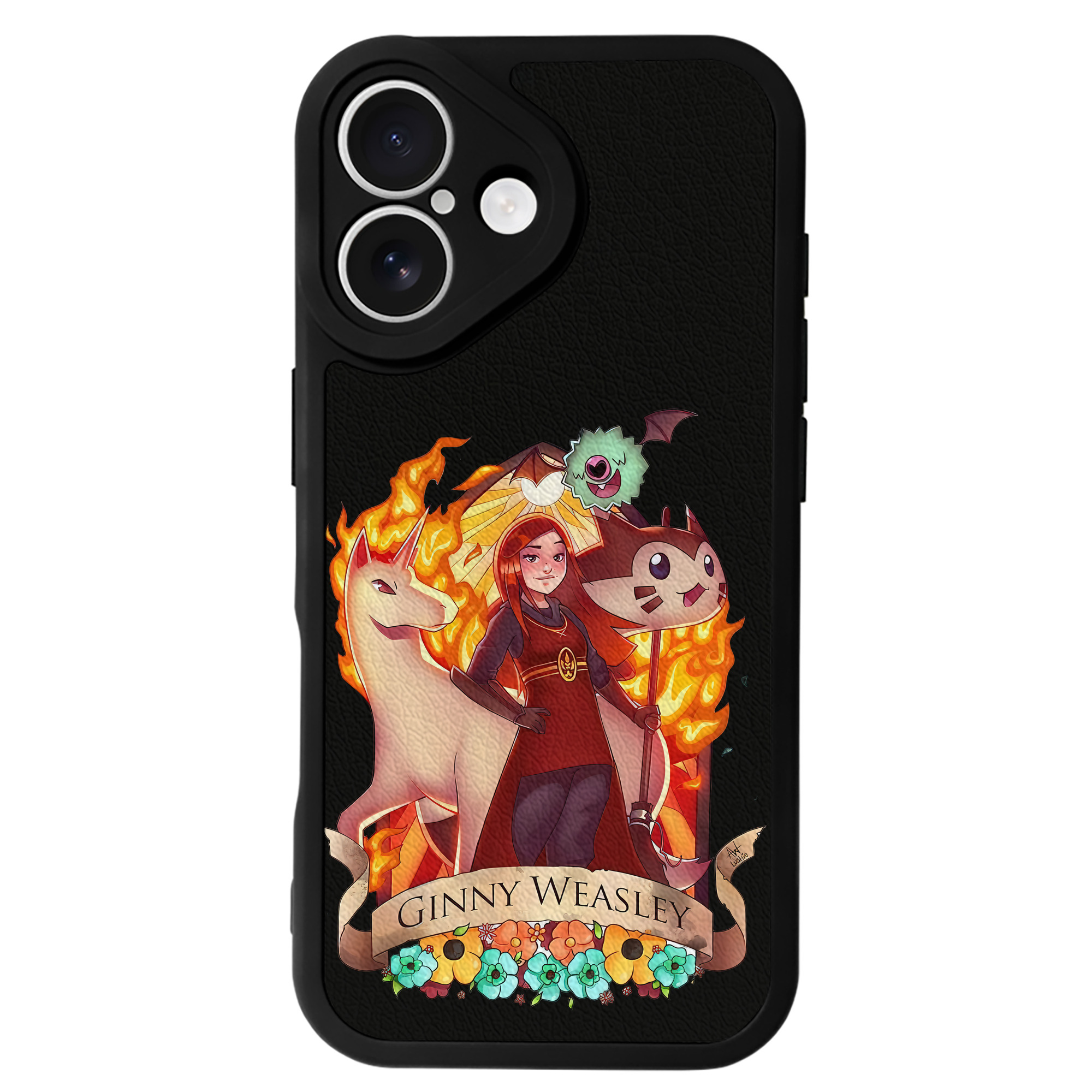 （画像用） Harry Potter ハリー・ポッターシリーズ 【iPhone 16シリーズ対応】シリコンスマホケース（レザー調） 材質：シリコン